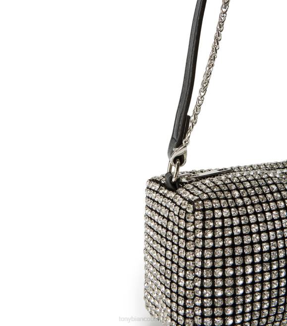 Bling Heels| de Tony Bianco Frauen Moma Mini-Handtaschen klarer Kristall 4624310